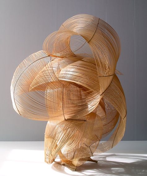 Yufuku Gallery on Instagram: “・ Yufuku Pop-Up London 2019 ・ Silhouettes of Tomorrow - The Sculptures of Contemporary Japan ・ 28th June (fri) - 30th June (sun) 11am - 6pm…” Rattan Sculpture, Woven Sculpture, Bamboo Sculpture, Straw Sculpture, Rattan Art, Modern Weaving, Credenza Design, Human Sculpture, Bamboo Art