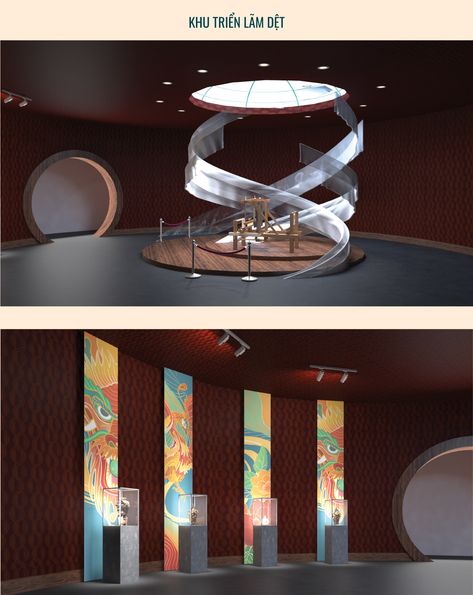 Exhibition Gallery Design, Art Museum Interior Design, Museum Background, Museum Installation, Interactive Architecture, Exhibition Display Design, Museum Interior, Museum Exhibition Design, Interior Architecture Drawing