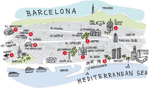 THE BEST TOURIST MAPS IN EUROPE – Traveling Couple Barcelona Tourist Map, Northern Spain Travel, Barcelona Tourist Attractions, Seville Spain Travel, Barcelona Tourist, Spain Travel Outfits, Barcelona Map, Madrid Spain Travel, Barcelona Hotel