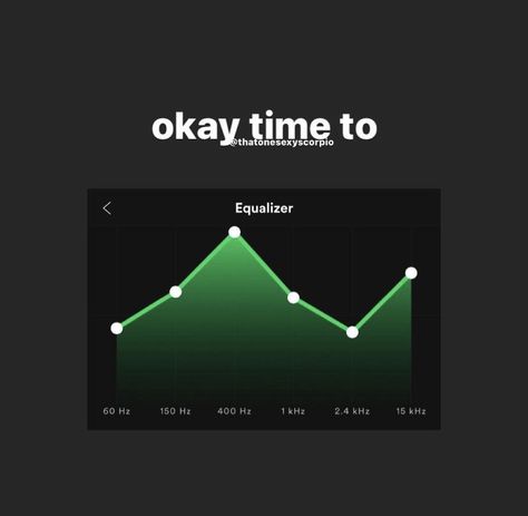 Equalizer Spotify, Spotify Equalizer Settings, Equalizer Settings, Fun Templates, Wallpaper Aesthetics, Song Recommendations, My Tho, Music Recommendations, Aesthetic Stuff