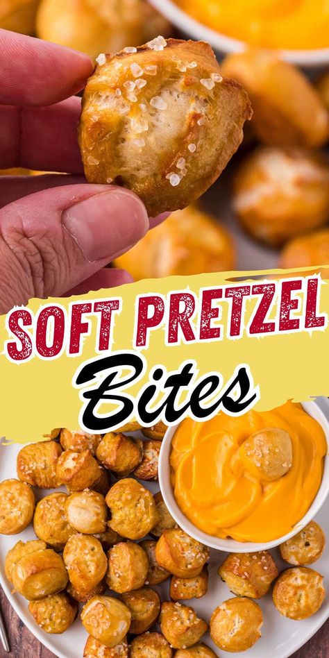 Easy Pretzel Bites, Homemade Soft Pretzel Bites, Simple Pizza Dough, Soft Pretzel Bites, Simple Pizza, Pinky Girl, Easy Pizza Dough, Homemade Soft Pretzels, Soft Pretzel