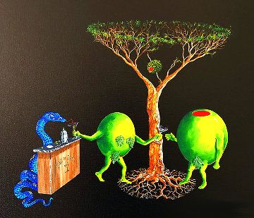 Michael Goddard, Godard Art, Michael Godard, Jim Warren, Olive Art, Party Things, Duck Art, Wine Art, Limited Edition Giclee