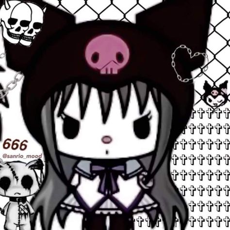 Profile Pictures For Discord, Emo Icons, Y2k Profile Picture, Discord Pfps, Im Falling In Love, Best Profile Pictures, Girl Thinking, Calendar Wallpaper, Hello Kitty Items