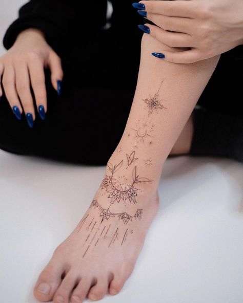 Victoria Tattoo, Ankle Tattoos For Women, Delicate Tattoo, Jewelry Tattoo, Dainty Tattoos, Sleeve Tattoos For Women, Foot Tattoo, Ankle Tattoo, Tattoo Model