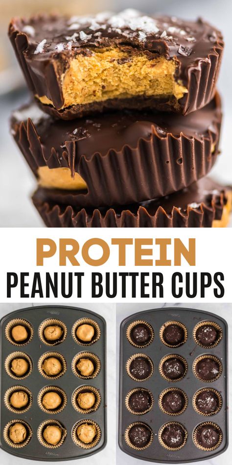 Protein Peanut Butter Cups, Ella Vegan, High Protein Peanut Butter, Protein Peanut Butter, Peanut Butter Cups Recipe, Stovetop Chicken, Protein Baking, High Protein Desserts, Healthy Protein Snacks