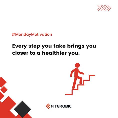 Happy Monday! 🌟 Every step you take brings you closer to a healthier YOU. Let’s set our health goals and make this week count! 💪 What’s one health goal you’re setting for yourself this week? Share with us and let’s inspire each other! 💬✨ . . . #Fiterobic #Fiterobics #Fitness #Health #HappyMonday #Wellness #Monday #MondayMotivation #Motivational #HealthGoals #WellnessJourney #startoftheweek #mondaymorning #mondayblues😴 #NewWeekNewgoals Monday Wellness Motivation, Health Goal, New Week New Goals, Motivational Posts, Monday Blues, Every Step You Take, Health Motivation, Health Goals, Fitness Health