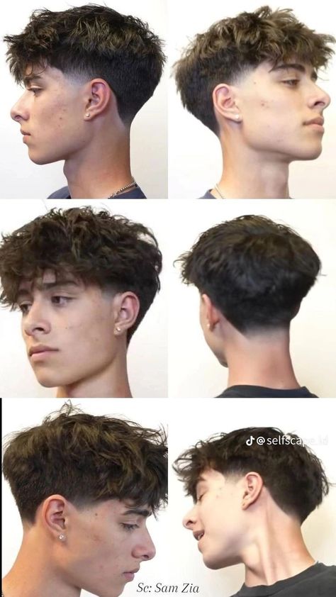 Low Taper Fade Haircut Front View, The Duke Haircut, Short Mens Haircut Curly Wavy Hair, Sam Zia Haircut 360, Male Haircut Fade, Mens Haircut Back View, Warrior Haircut Men, Rap Hairstyles, Male Short Haircut