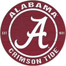 Amazon.com: Alabama Crimson Tide Signs Decor For Dorm Room, Cave Living Room, Living Room Display, Bedroom Fan, Texas Tech Red Raiders, Red Raiders, Color Circle, Room Display, Virginia Tech