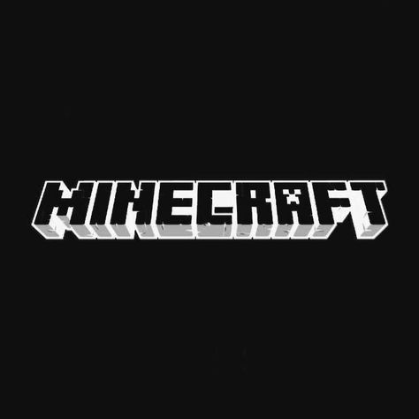 #ios14 #icon #aesthetic Minecraft Icons App, Minecraft Logo Aesthetic, Minecraft Logo, Minecraft Aesthetic, Black App, Black Neon, Black Aesthetic, App Icon, Minecraft