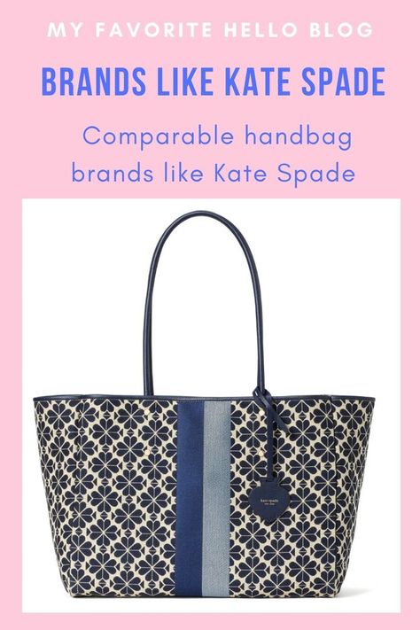 15 Handbag Brands like Kate Spade Handbag Brands, Kate Spade Totes, Brand Me, Kate Spade Purse, Branded Handbags, Kate Spade Bag, Fashion Stylist, High Quality Leather, Fashion Lover