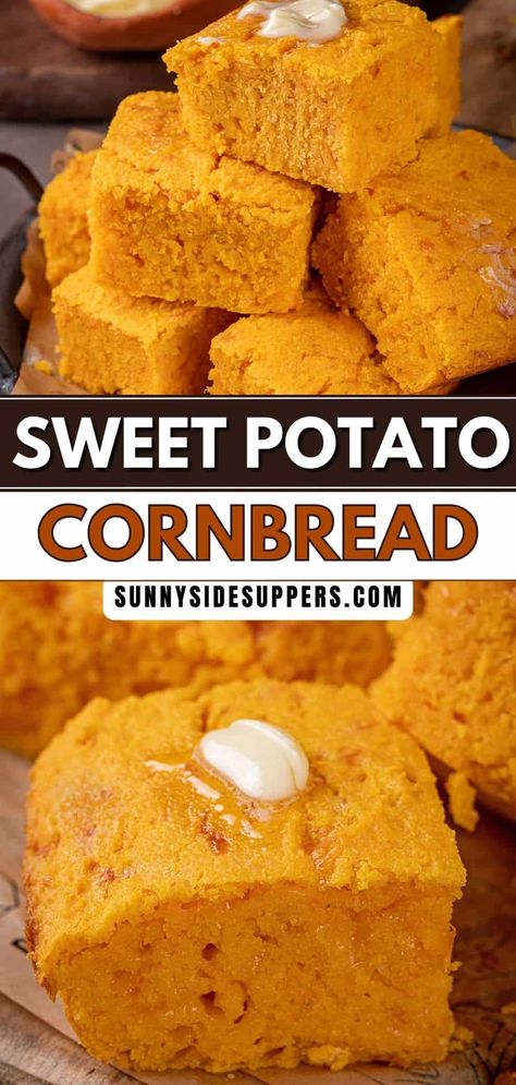 Sweet Potato Cornbread Recipes, Creamed Chipped Beef, Sweet Potato Cornbread, Sweet Potato Cheesecake, Cornbread Recipe Sweet, Cornbread Recipes, Chipped Beef, Turkish Desserts, Biscuit Bread