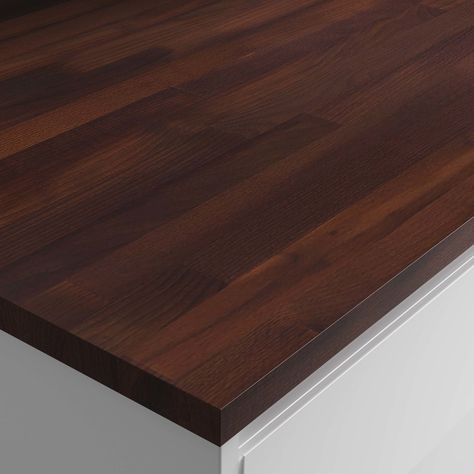 Wickes Solid Wood Worktop - Thermo Beech 600 x 38mm x 3m | Wickes.co.uk Wood Worktop Kitchen, Wood Breakfast Bar, Worktop Upstands, Walnut Worktop, Popular Kitchen Designs, Oak Worktops, Wooden Worktops, Wood Worktop, Wooden Counter