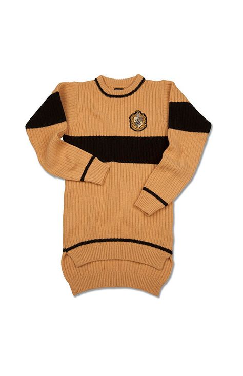 Image for Hufflepuff™ Quidditch™ Adult Sweater from UNIVERSAL ORLANDO Hufflepuff Sweater, Quidditch Uniform, Hufflepuff Quidditch, Hogwarts Hufflepuff, Warner Bros Studio Tour London, Harry Potter Hoodie, Harry Potter Shop, Harry Potter Cosplay, Harry Potter Jewelry