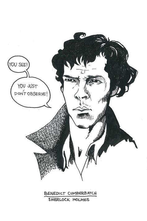 Famous Quotes - doodle Sherlock Holmes #doodles #sherlock #cumberbatch #drawing Quotes Doodle, Sherlock Cumberbatch, Sherlock Holmes, Famous Quotes, Doodles, Drawings, Quotes