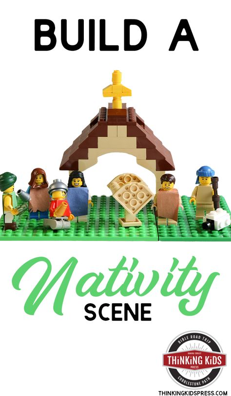 Build a Nativity Scene Looking for a LEGO Nativity scene? You won't find one, but you can build your own Nativity scene with instructions to build a Nativity scene. Nativity Scene Activities For Kids, Lego Nativity Scene Instructions, Lego Nativity, Lego Bible, Christmas Lego, Homeschool Projects, Lego Club, Lego Christmas, Vbs 2024