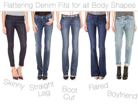 Jeans For Short Legs, Denim Fits, Spring Denim, Fashion Dictionary, Flattering Jeans, Types Of Jeans, Business Casual Outfits For Work, Recycle Jeans, Recycled Denim