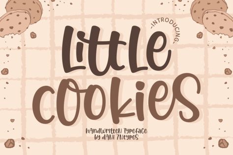 Cookie Font, Cookies Display, Morning School, Cookie Display, Online Fonts, Typeface Design, We're Hiring, Font Generator, Font Download