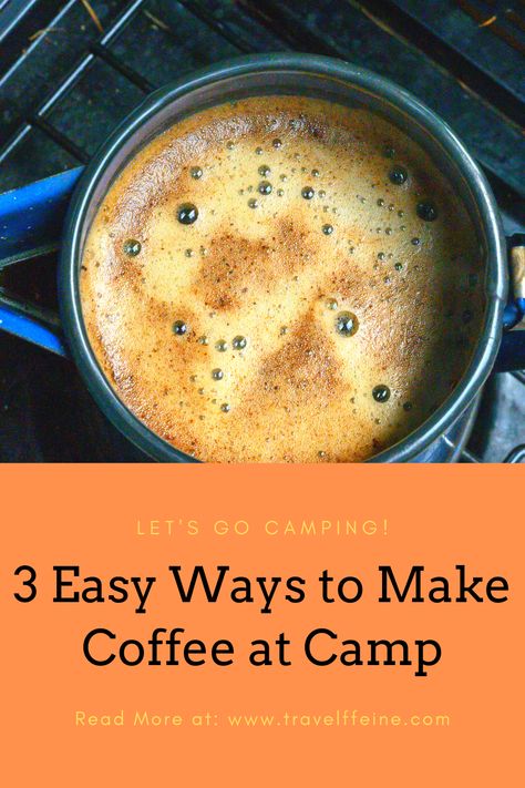 Burger Pairings, Instant Coffee Recipes, Coffee Camping, Camping Drinks, Morning Cup Of Coffee, Coffee Around The World, Campfire Coffee, Ways To Make Coffee, Cowboy Coffee