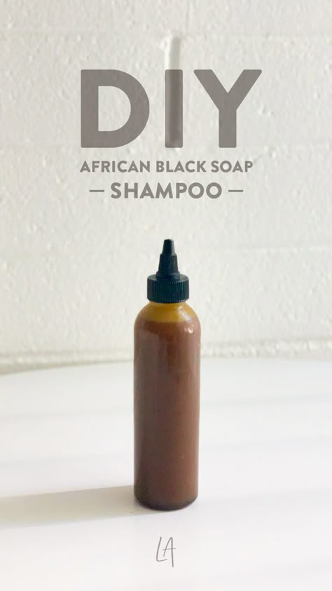 Diy Black Soap, African Black Soap Recipe, Diy African Black Soap, Black Soap Recipe, Black Soap Shampoo, Hair Conditioner Recipe, How To Make Shampoo, Diy Shampoo Recipe, African Soap