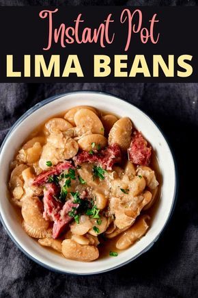 Instant Pot Lima Beans Instant Pot Lima Beans, Lima Beans And Ham, Cooking Lima Beans, Pressure Cooker Beans, Lima Bean Recipes, Easy Pressure Cooker Recipes, Homemade Cajun Seasoning, Ham Hock, How To Cook Beans