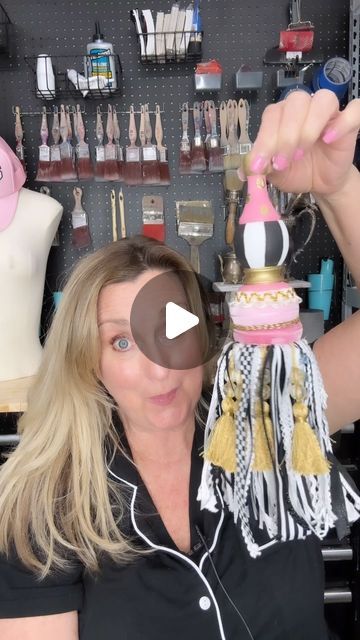 Tracey Bellion on Instagram: "What if I told you I DIY’d this yesterday for about $10….when a “certain big name brand” is asking about $150?!?!?! (not kidding)
😳
I’ve been eye-balling these fancy tassels for years now and finally decided to DIY it with my Curiously Creative group….while drinking coffee and YES….that is my pajamas I’m wearing! 
💃
I get just as excited over a successful small DIY as I do a successful large thrift flip! 
😍
Where are my tassel loving girls? Have you seen the “big name brand” ones I’m talking about?

#womenwhodiy #makeityourself #tassels #easycraft" Fancy Tassels, Thrift Flip, Drinking Coffee, Furniture Makeovers, Told You, Have You Seen, Furniture Makeover, What If, Coffee Drinks