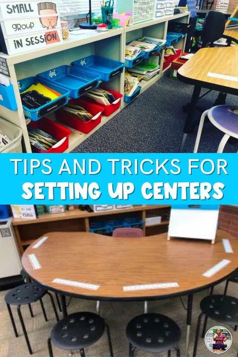 Have you been thinking, “How can I make my centers more successful?” This blog post is just for you! Listen, center time is a sacred time in my classroom because this is my chance to work with small groups and really individualize student learning. Setting up centers successfully… takes time. Today you will learn about how to organize centers, classroom centers setup ideas, and how to rotate between centers. How To Organize Centers In Classroom, Classroom Setup 2nd Grade, Stations In The Classroom, Centers Organization Classroom, Center Organization Classroom, Classroom Centers Setup, Grade 1 Classroom Setup, Classroom Center Organization, Centers Classroom