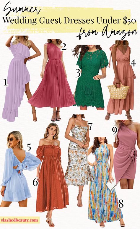 Off-shoulder Summer Maxi Dress For Wedding Guest, Fitted Midi Dress By Amazon For Beach, Chic Amazon Midi Dress For Vacation, Amazon Summer Evening Dresses, Amazon Midi Beach Dress, Budget Beauty, Dinner Dress, Wedding Guest Dress Summer, Wedding Beauty