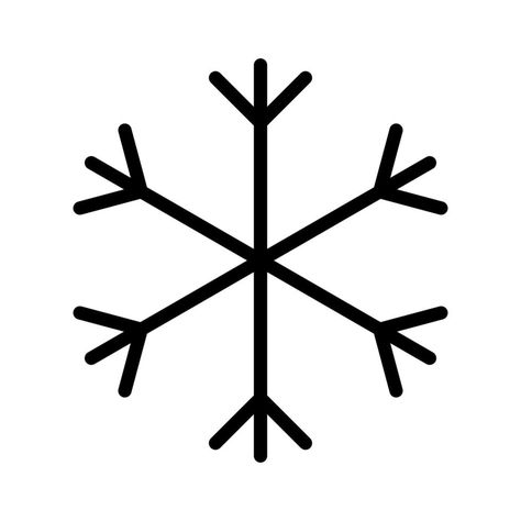 Snowflake Outline, Snowflake Icon, Decoration For New Year, Pamukkale Turkey, Christmas Weather, Simple Flower Drawing, Sunday School Projects, Snowflake Images, Snowflakes Drawing