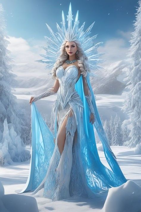 Ice queen costume