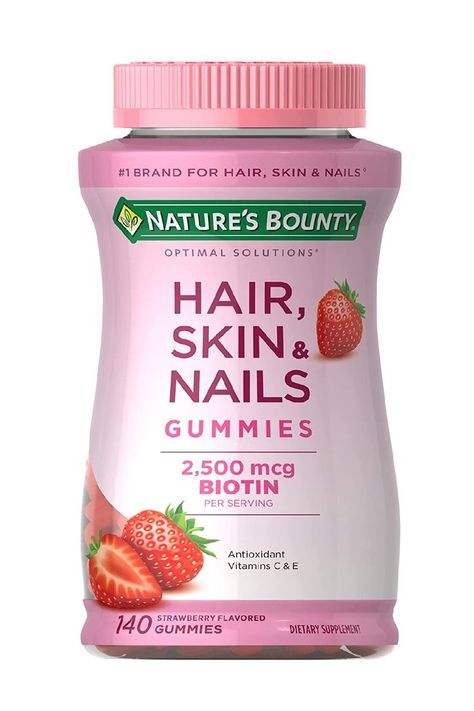 Nature's Bounty Hair Skin And Nails, Hair Skin Nails Gummies, Hair Skin Nails Vitamins, Hair And Nails Vitamins, Nail Vitamins, Gummy Vitamins, Maintaining Healthy Hair, Beauty Supplements, Fashion Diary