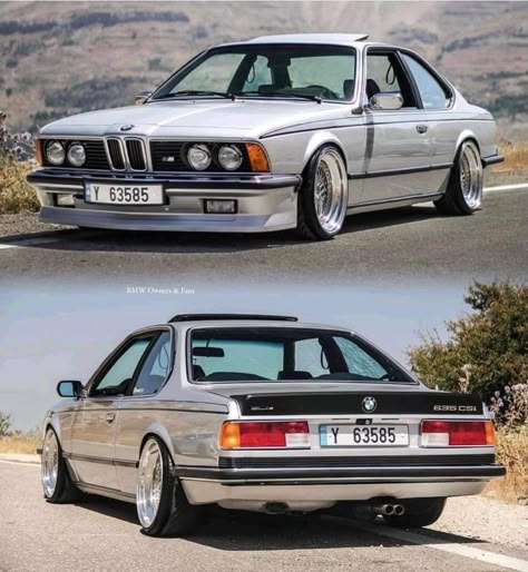 E24 Bmw, Bmw 635 Csi, Bmw E12, Bmw 635, Old Bmw, Bmw E24, Cars Garage, Bmw Design, Customized Cars