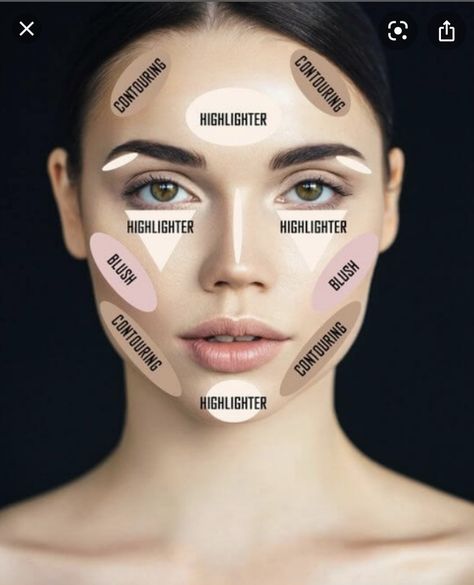 Fashion Show Makeup, Contouring Makeup, Show Makeup, Makeup Tutorial Foundation, Natural Everyday Makeup, Make Up Tutorials, Makeup Tip, Natural Makeup Tutorial, Makeup Tricks