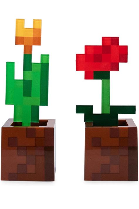 Video Game Gifts, Game Gifts, Nightstand Table, Video Games Gift, Desk Living Room, Minecraft Room, Orange Tulips, Mood Lights, Bedroom Desk