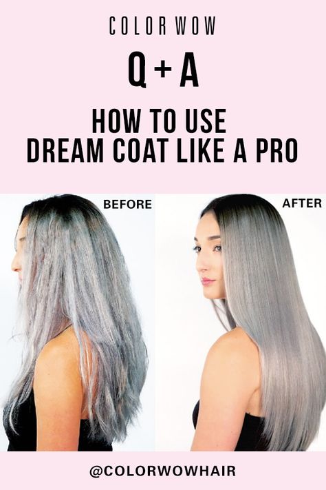 How To Use Wow Dream Coat, Wow Hair Products Review, Wow Hair Products Volume, Dreamcoat Wow Hair, Wow Dream Coat Hair, Color Wow Hair Products, Colour Wow Dream Coat Hair, Frizzy Hair Solution, Rid Of Frizzy Hair