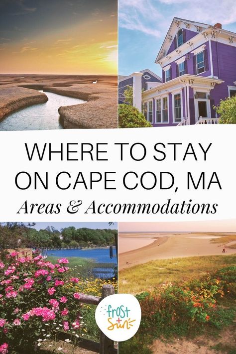 Learn where to stay in Cape Cod, including the best beach towns, fun things to do, and top-notch accommodations to fit all budgets. Cape Cod Towns, Travel Boston, Cape Cod Travel, Nantucket Vacation, Vineyard Vacation, Boston Travel Guide, Vacay Ideas, Massachusetts Travel, New England Road Trip