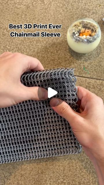 Propsmaker on Instagram: "#chainmail #chainmaille #chainmaillebracelet #chainmailleaddict #3dprinting #armor #armour #3dprintingtechnology" Chainmail Patterns Tutorials, Diy Chainmail, Chainmaille Bracelet, 3d Printing Technology, April 4, Chain Mail, Crafty Diy, 3d Printing, On Instagram