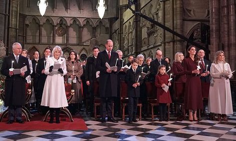 Prins Philip, Prince Georges, Prince William Et Kate, Princesa Charlotte, Prins William, Prins Harry, Royal Christmas, Christmas Concert, Elisabeth Ii