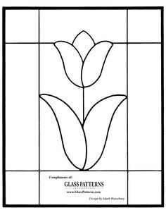 Beginner Stained Glass Patterns Printable | Stained Glass Patterns for FREE ★… Free Mosaic Patterns, Vase Transparent, Stained Glass Studio, Stained Glass Quilt, Stained Glass Patterns Free, زجاج ملون, Stained Glass Window Panel, Louis Comfort Tiffany, Stained Glass Flowers