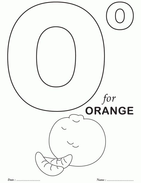 Printables Alphabet O Coloring Sheets | Download Free Printables O Is For Orange, Letter A Coloring Pages, Math Coloring Worksheets, Coloring Letters, Kindergarten Coloring Pages, Abc Coloring Pages, Preschool Coloring Pages, Abc Coloring, Math Coloring