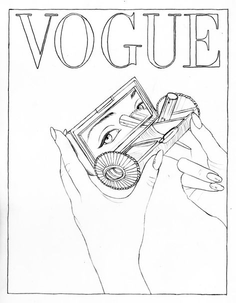 Get your coloring pencils at the ready, we chose some of our most iconic covers for a Vogue Paris coloring book whose second edition is hitting newsstands this festive season. With Kate Moss by McDean, Claudia Schiffer by Testino, Natasha Poly by Demarchelier and many more, there’s more than enough to occupy creative minds. Fashion Art Drawing, Coloring Lineart, Minimalist Workspace, Vogue Illustrations, Illustration Outline, Fashion Coloring Book, Paris Illustration, Creation Art, Adult Colouring Pages