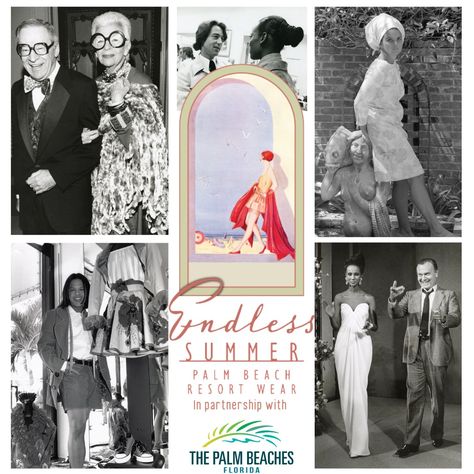 A Look At Palm Beach Fashion History - The Scout Guide Bethesda By The Sea Palm Beach, Palm Royale Fashion, Palm Beach Fashion, Beach Resort Wear, Downtown West Palm Beach, Palm Beach Resort, Winter Resort, The Gilded Age, Scout Guide