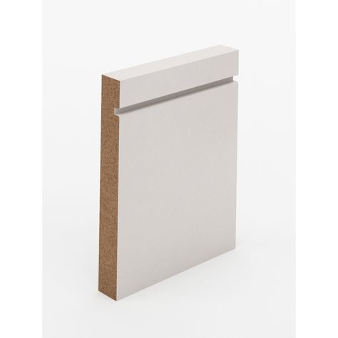 SK479 140mm Primed MDF - Modern Skirting Baseboard Profiles, Modern Baseboards, Floor Skirting, Timber Handrail, Baseboard Styles, Modern Trim, Mdf Skirting, Craftsman Trim, Baseboard Trim