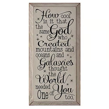 The World Needed You Too Wall Plaque - Wall Hanging | Signals Kitchen Plaques, Plaque Design, Name Plaque, My People, Name Plaques, Wooden Plaques, Wood Plaques, Address Sign, Wall Plaque