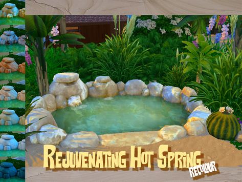 Sims 4 Carnival Cc, Sims 4 Hot Springs, Sims 4 Hot Springs Cc, Snowy Escape Cc, Sims 4 Snowy Escape Recolor, Sims 4 Hot Tub Cc, Snowy Escape Sims 4, Sims 4 Snowy Escape Cc, Sims 4 Snowy Escape House