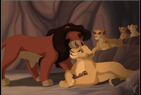 Lion King Kovu, Kovu And Kiara, Le Roi Lion Disney, Kiara And Kovu, Lion King Ii, King Pictures, Disney Movie Art, Lion King Drawings, Lion King Story