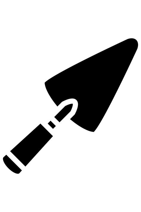 Garden Trowel Icon Garden Trowel, Graphic Image, Tile, Vinyl, Tattoos