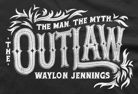 Outlaw Country Aesthetic, Outlaw Aesthetic, Bleach Stencil, Waylon Jennings Quotes, Jessi Colter, Outlaws Mc, Shooter Jennings, Cody Jinks, Bass Guitar Lessons