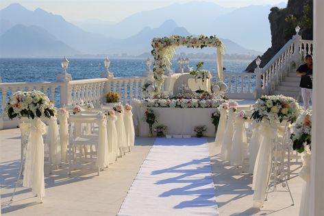 Iran Wedding, Wedding At Beach, Wedding In Turkey, Best Wedding Destinations, Iranian Wedding, Turkey Wedding, Lebanese Wedding, Wedding City, Turkey Antalya