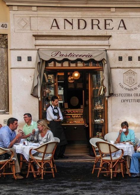 Italian Coffee Shop, French Coffee Shop, European Cafe, Italian Bar, Gelato Shop, Italian Travel, Amalfi Italy, Italian Cafe, Italian Aesthetic