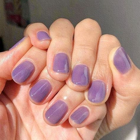 Nail Art Designs Summer Purple, Short Nails Ideas Purple, Purple Short Nails, Purple Nails Short, Short Purple Nails, 2024 Predictions, Short Nails Design, Mystery Gang, Mail Inspo